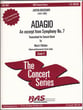 Adagio Concert Band sheet music cover